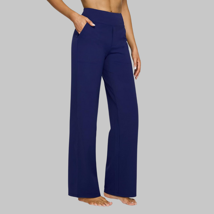 Jeanne | Elegant Soft-Jersey Trousers