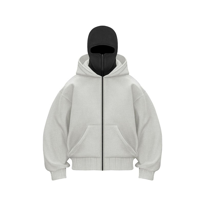 Lucas - Double-layer hoodie with quilted lining
