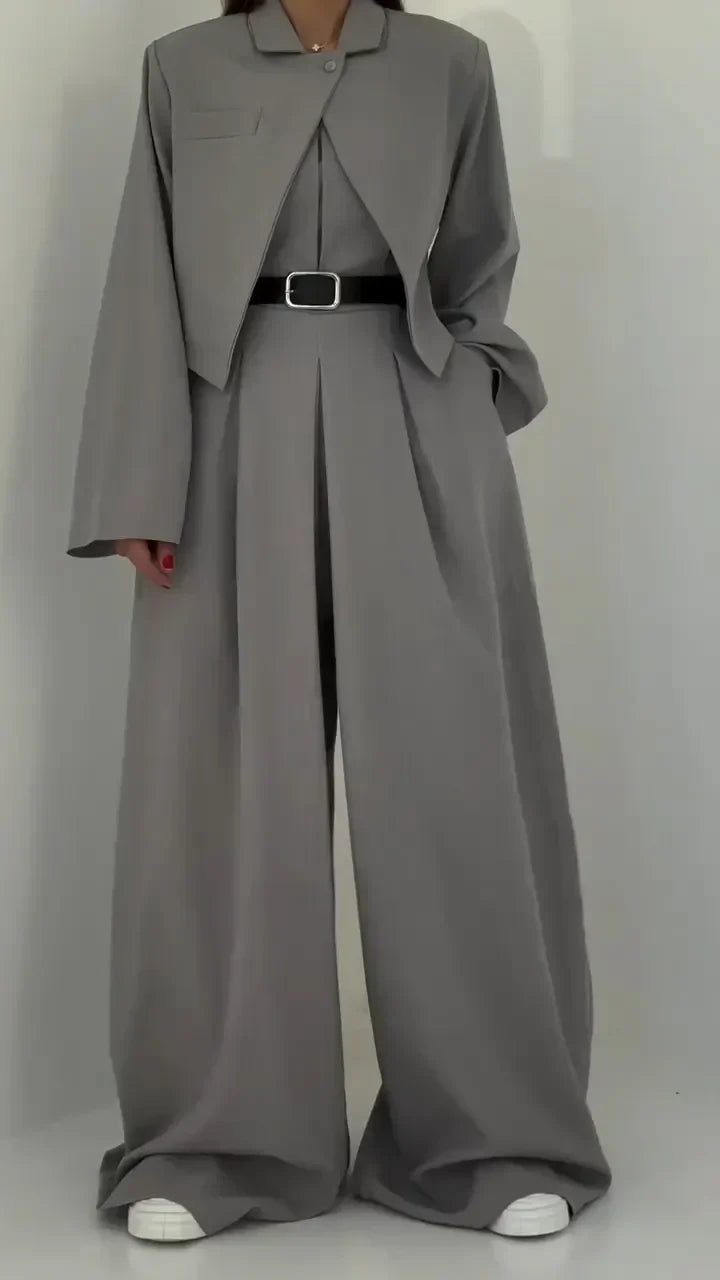 Ophelia | Women's Bustier Set + Jacket – Elegant & Trendy Style
