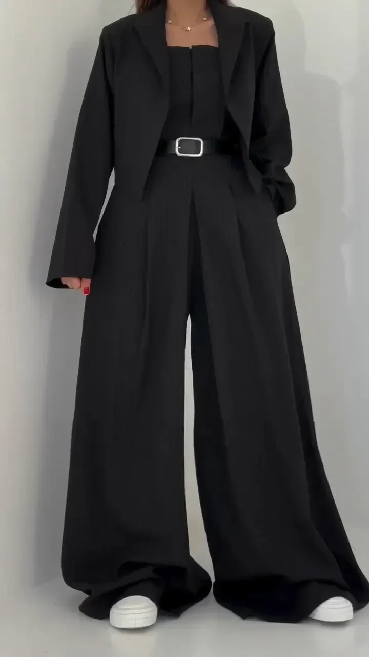 Ophelia | Women's Bustier Set + Jacket – Elegant & Trendy Style