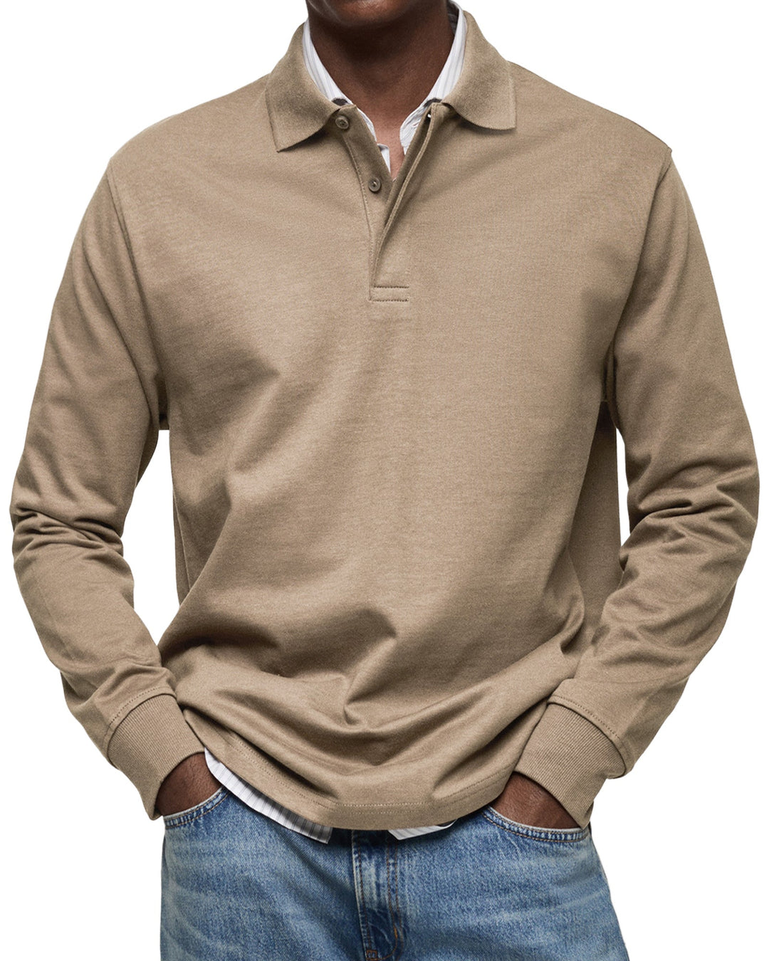 Jason | The Long-Sleeve Luxury Polo