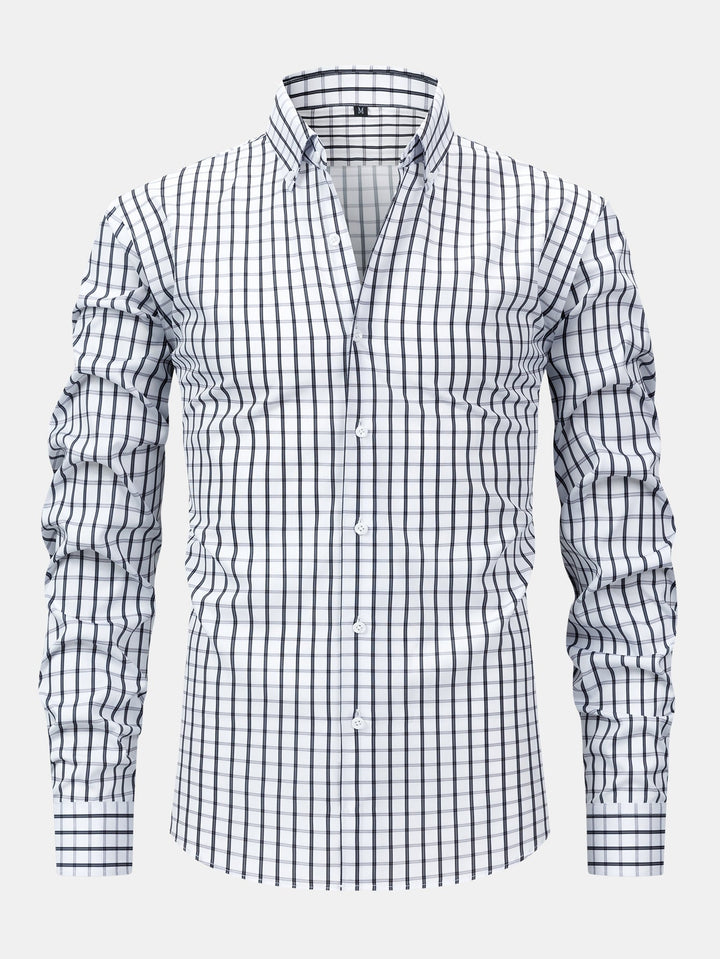 Dennis - Long Sleeved Shirt With Checkered Pattern
