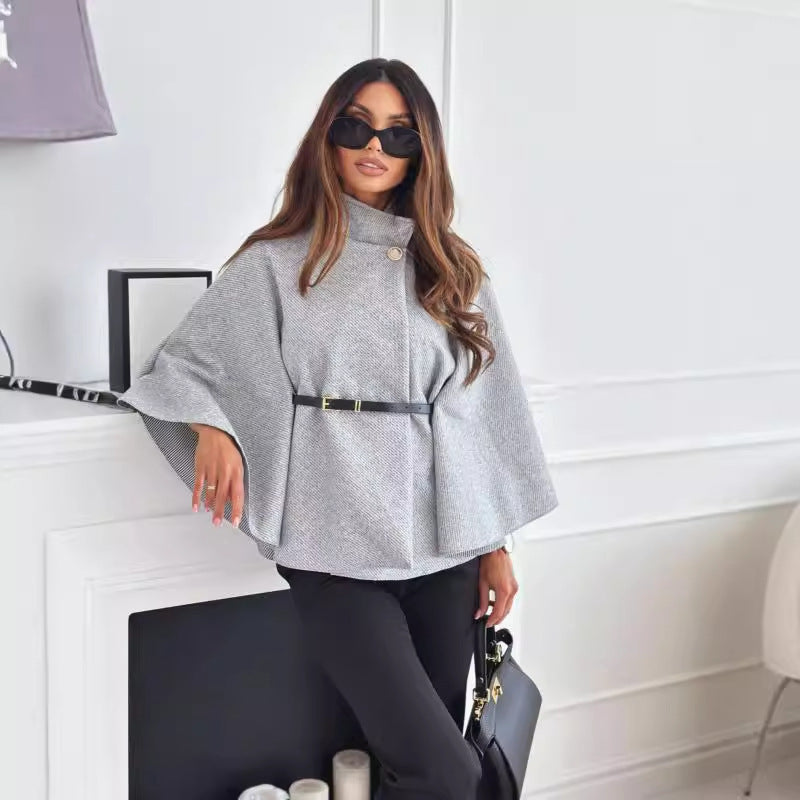 Esther | Chic Butterfly Sleeve Jacket with Belt