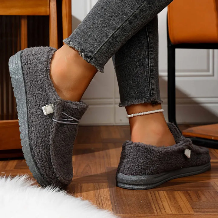 Florence | Warm Teddy Slippers