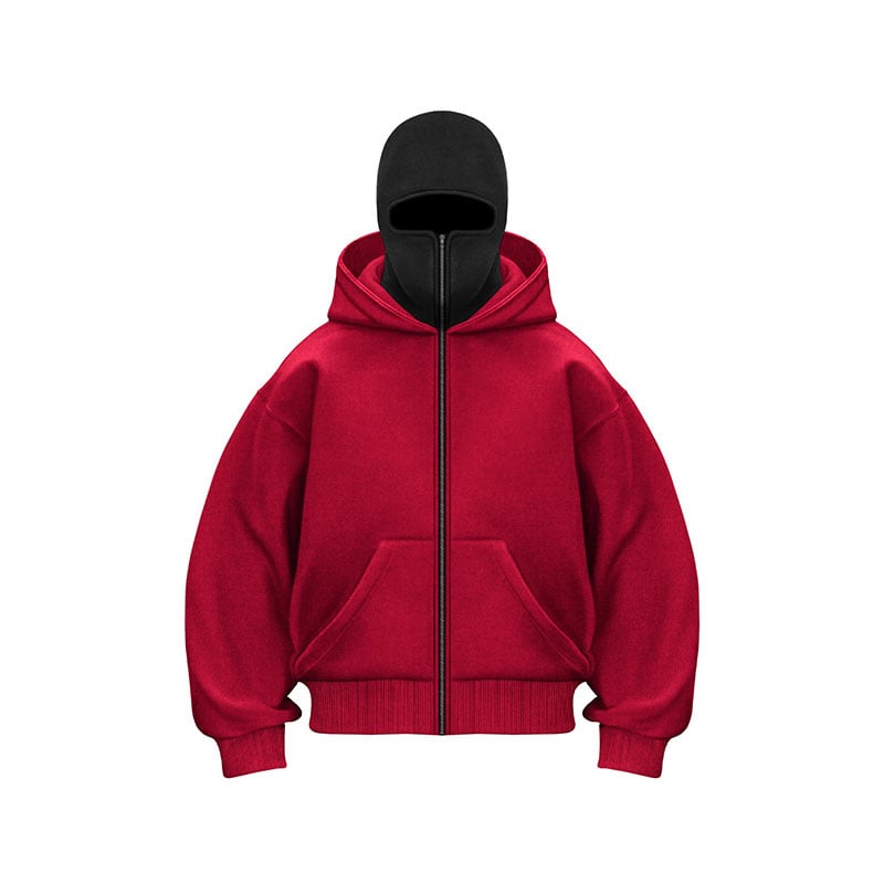 Lucas - Double-layer hoodie with quilted lining