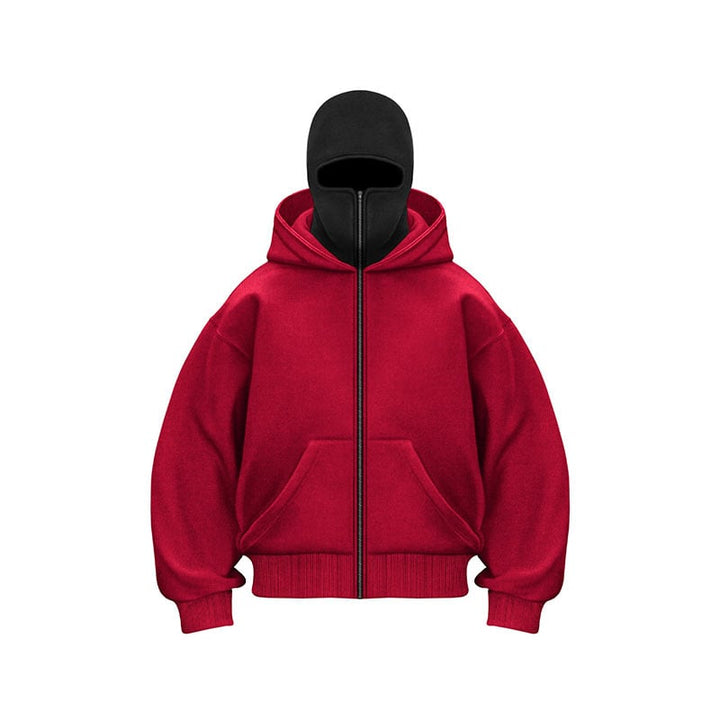 Lucas - Double-layer hoodie with quilted lining