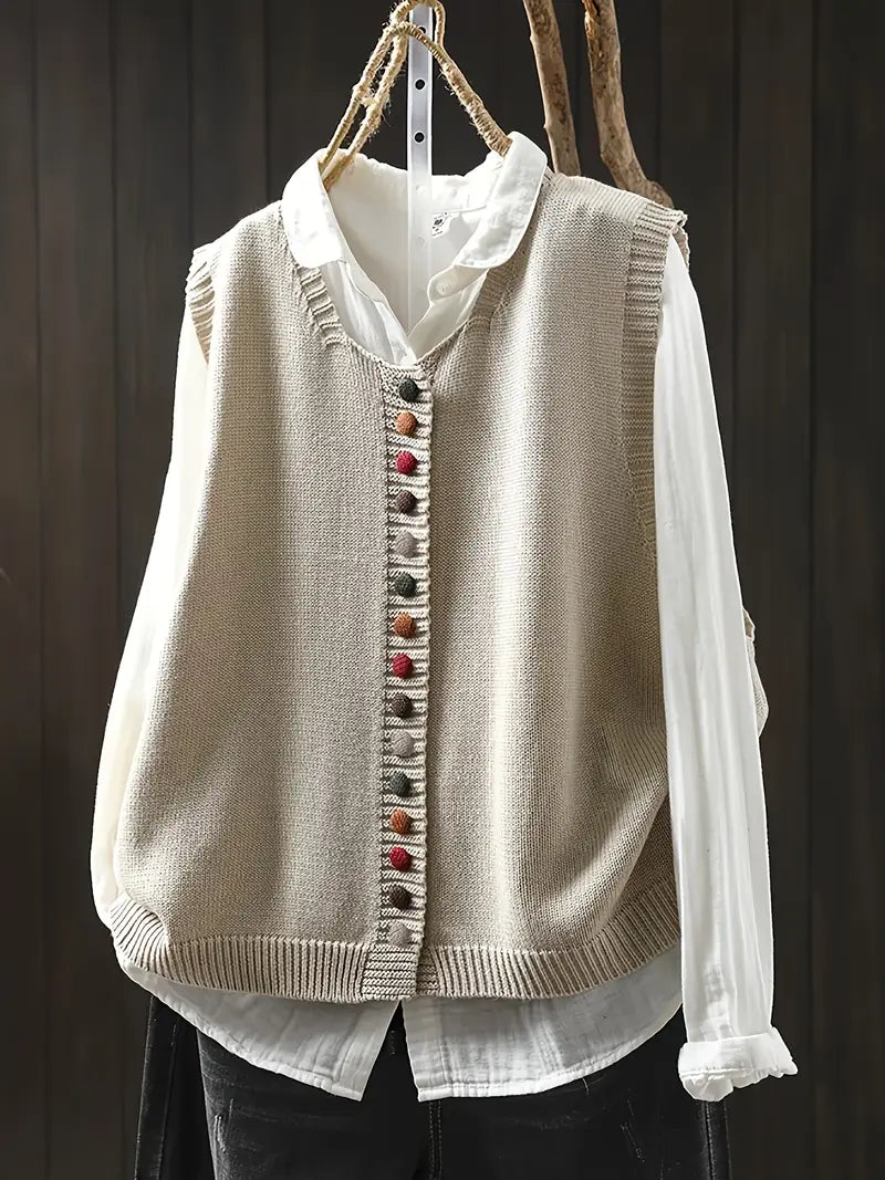 Ditte | Stylish Casual Knitted Vest