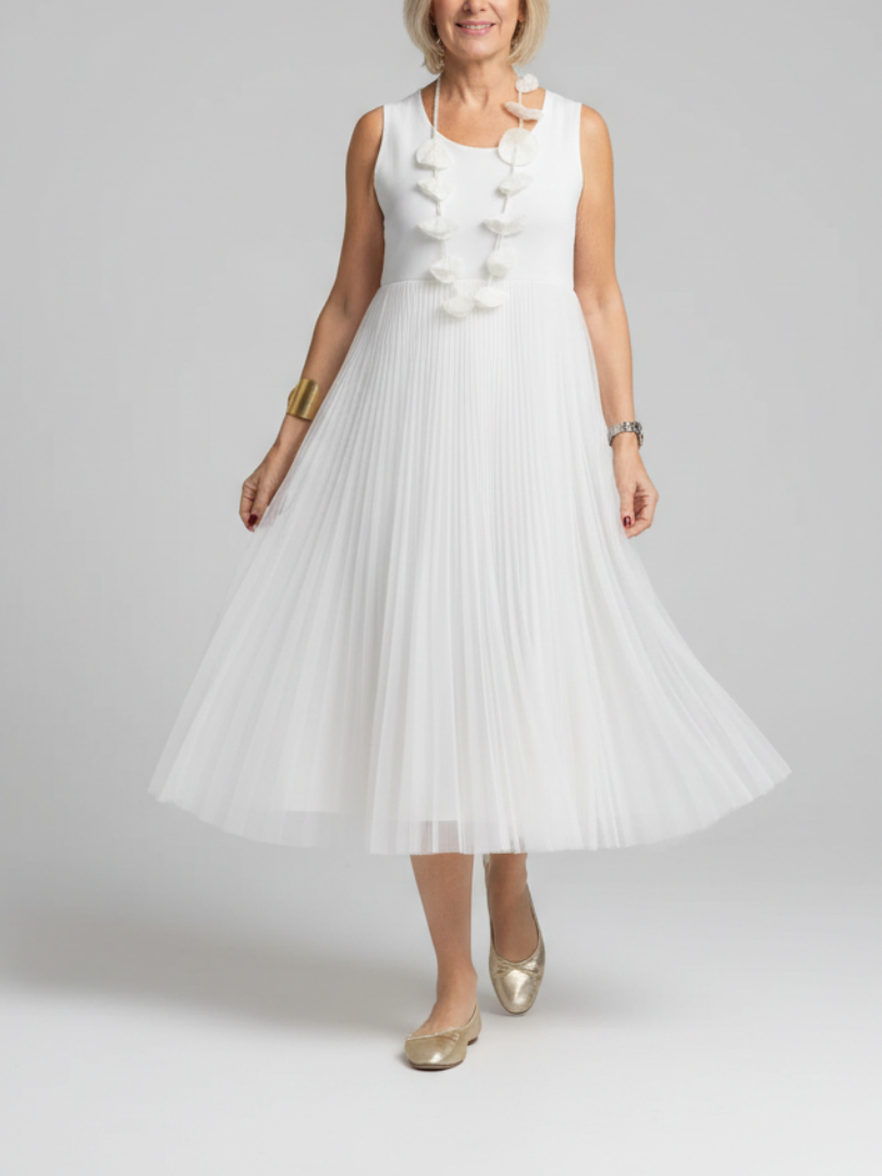 Zanelia | Elegant Tulle Sweater Dress