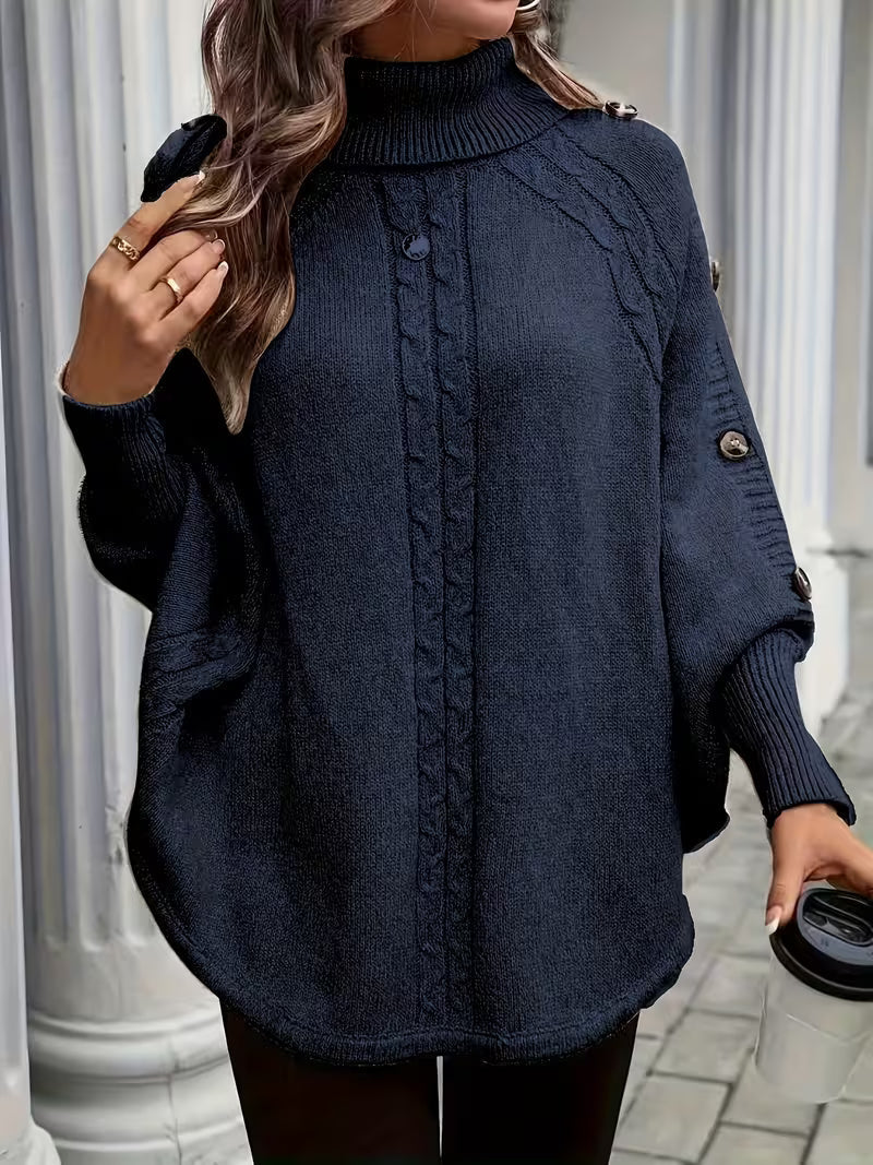 Haley | Women’s High Neck Sweater