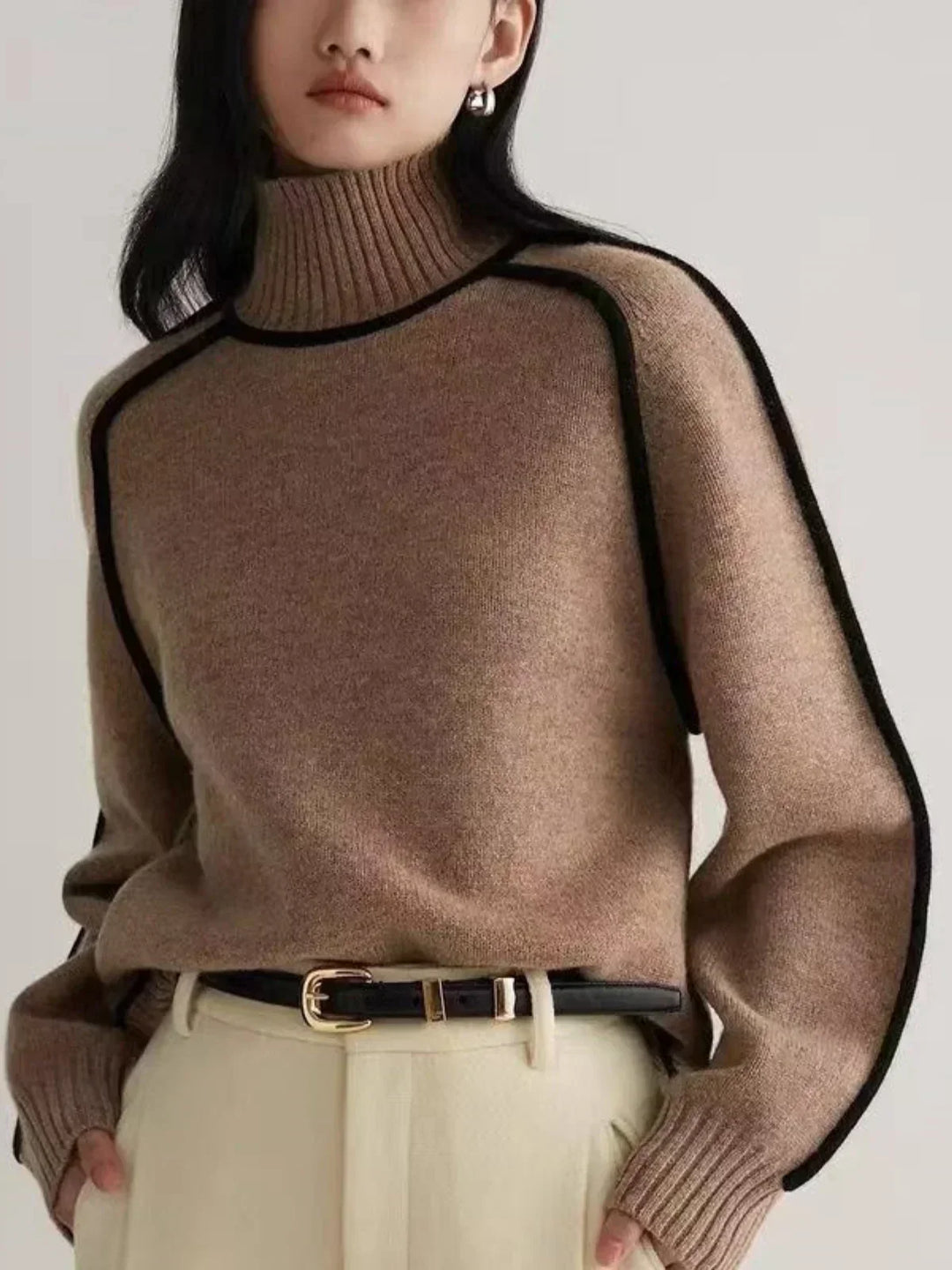 Frederique | Elegant Turtleneck sweater