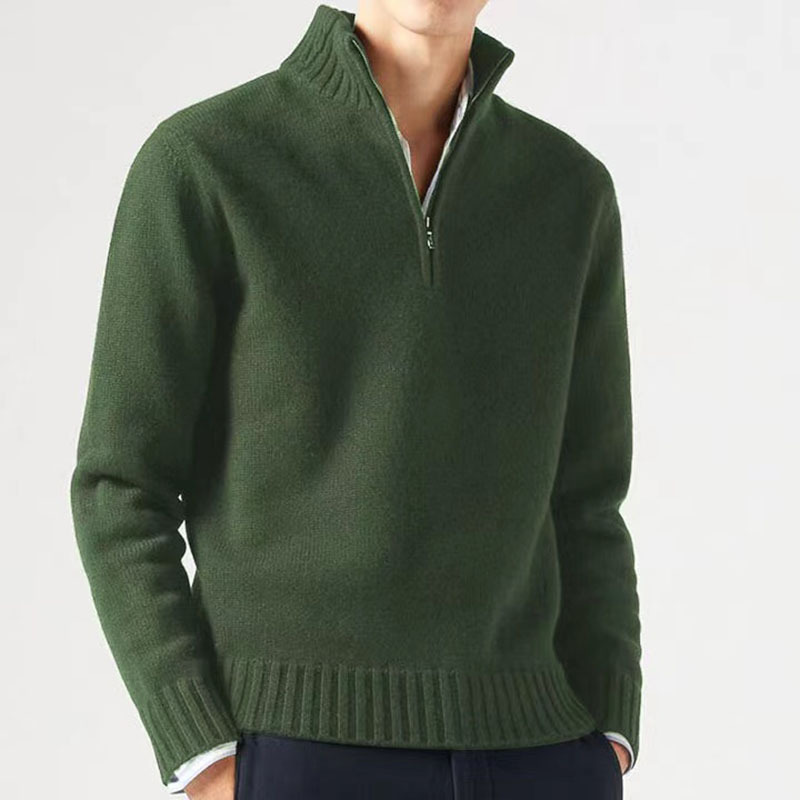 Miles | Luxe Half-Zip Sweater
