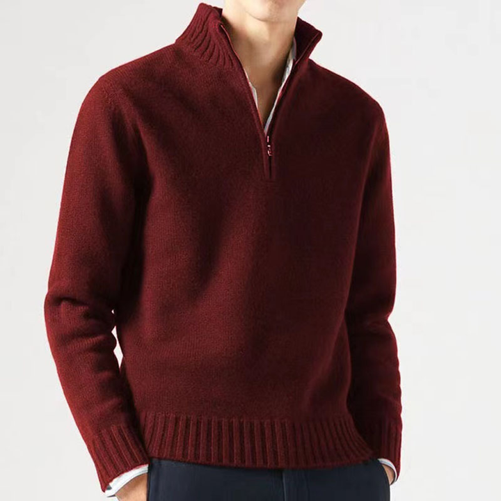 Miles | Luxe Half-Zip Sweater