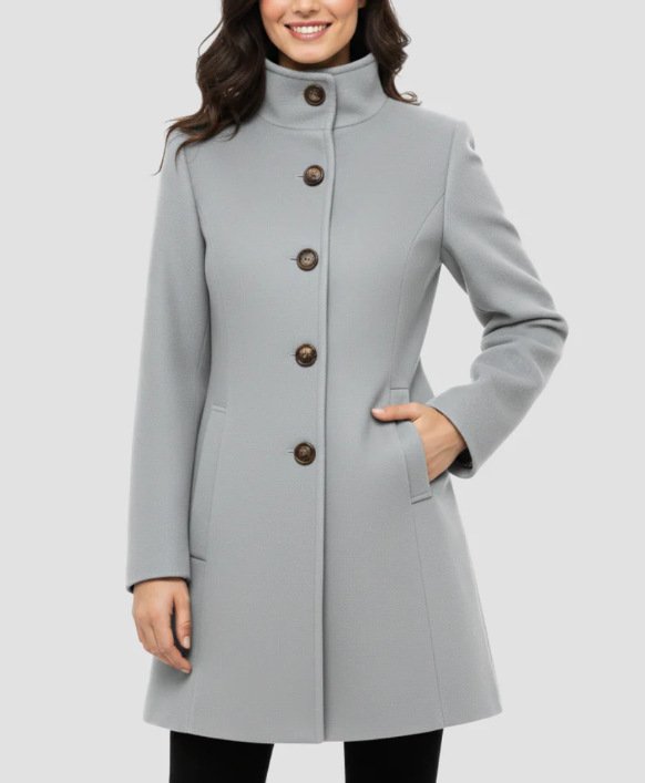 Nyla | Elegant Single Button Coat
