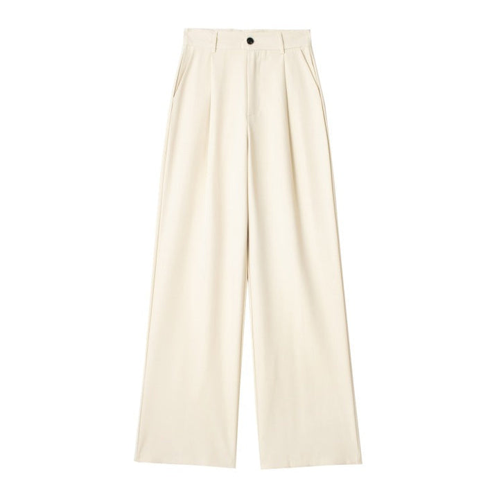 Noelle | High Waist Striped Trousers