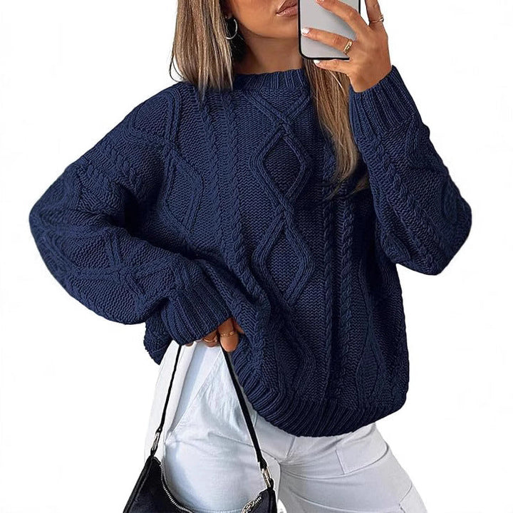 TONIA - Casual Oversized Long Sleeve Sweater