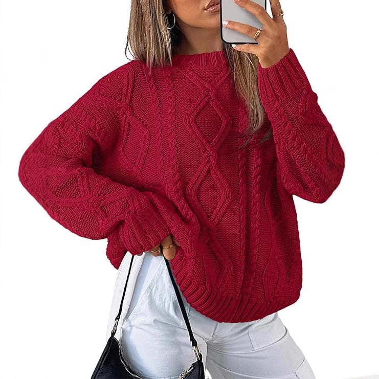 TONIA - Casual Oversized Long Sleeve Sweater