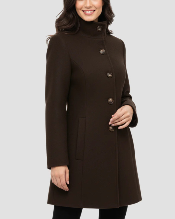Nyla | Elegant Single Button Coat