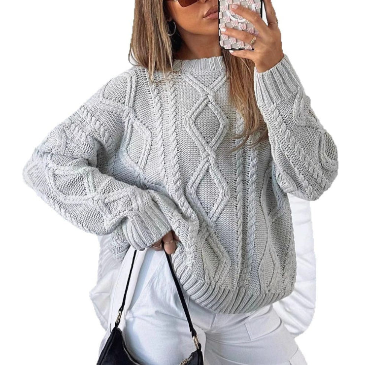 TONIA - Casual Oversized Long Sleeve Sweater