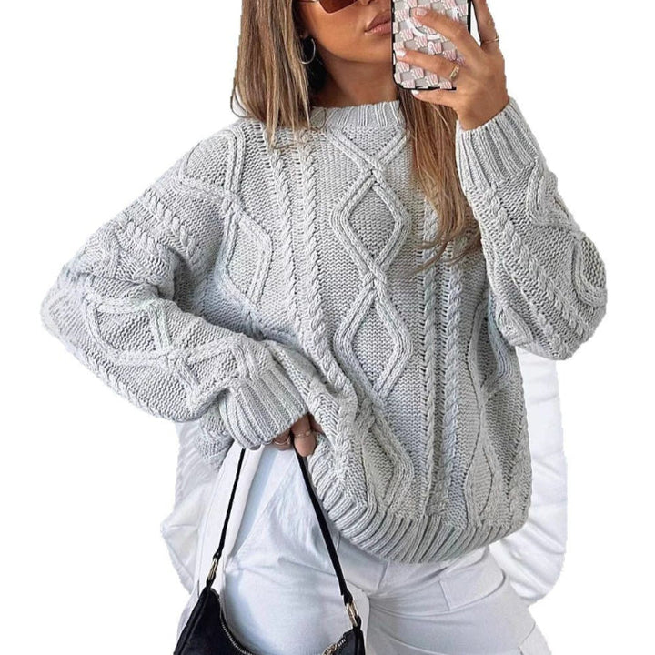 TONIA - Casual Oversized Long Sleeve Sweater