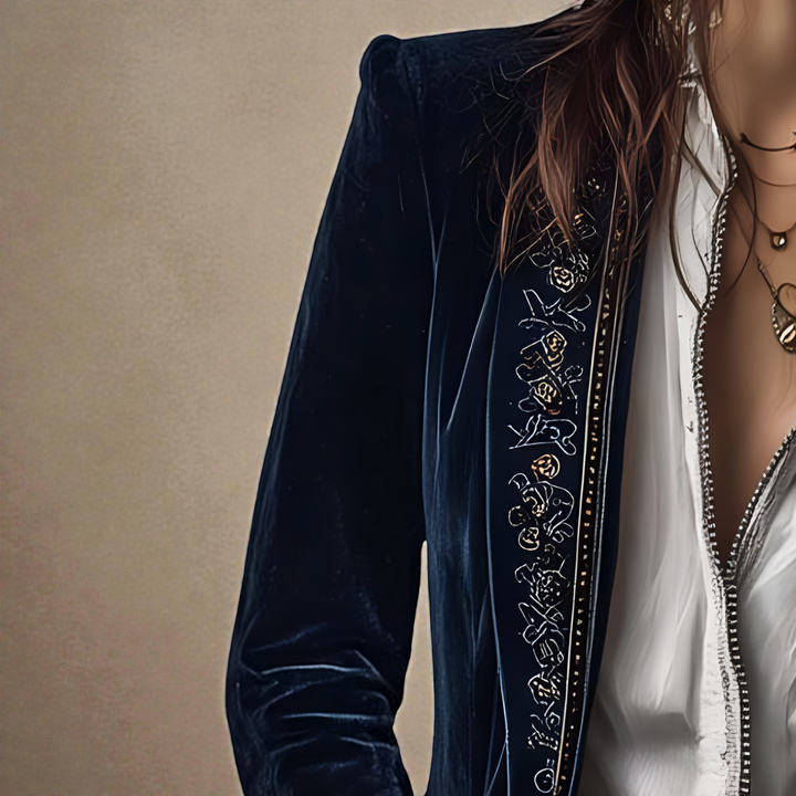 Emely | Women’s Velvet Blazer Jacket