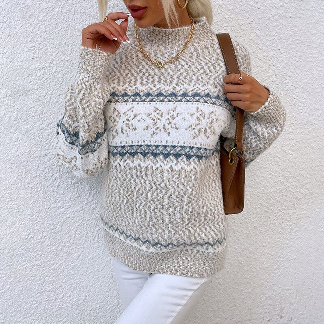 SAGA - Cosy Fair Isle Sweater