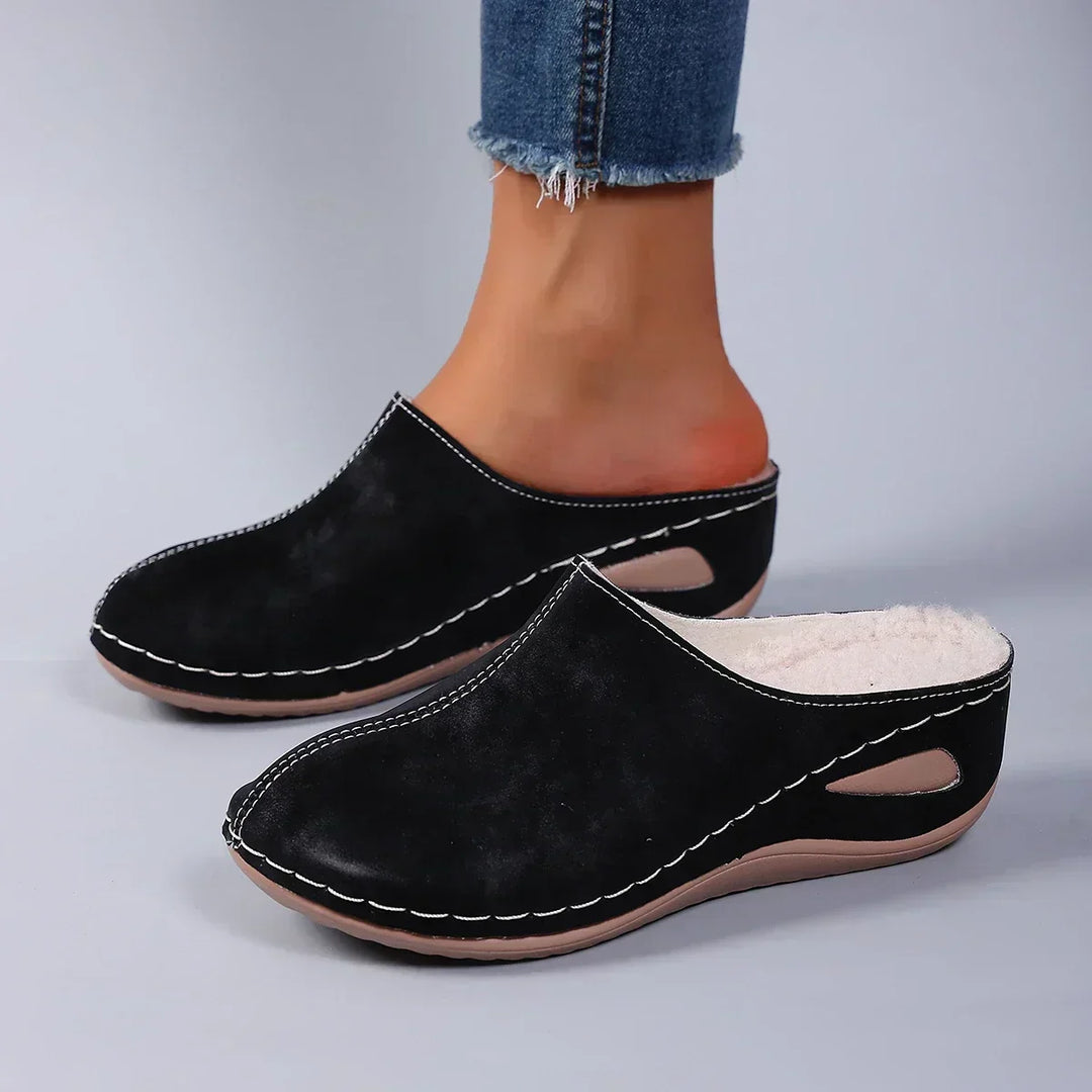 Madison | Warm Plush Lined Slippers
