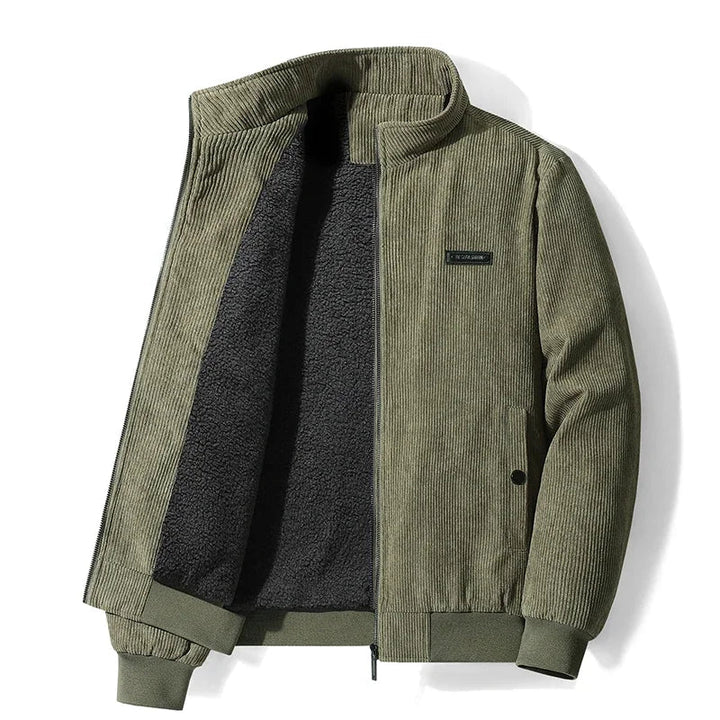 James | Corduroy jacket with fleece