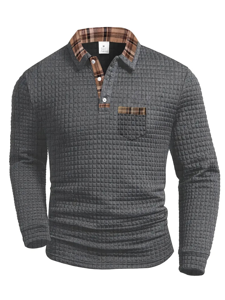 Toby™ | Polo Shirt with Check Pattern