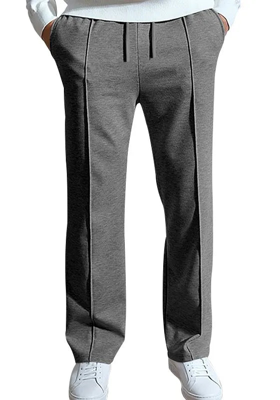 Gabriel | Men’s Solid Casual Trousers