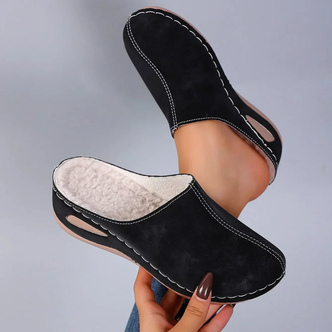 Madison | Warm Plush Lined Slippers