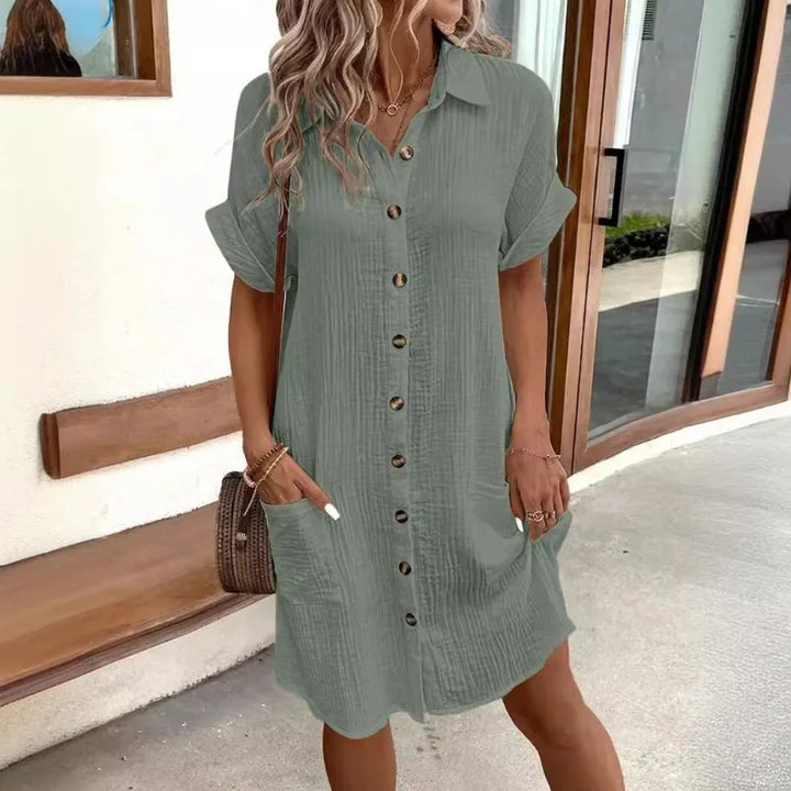 Sadie | Elegant Shirt Dress