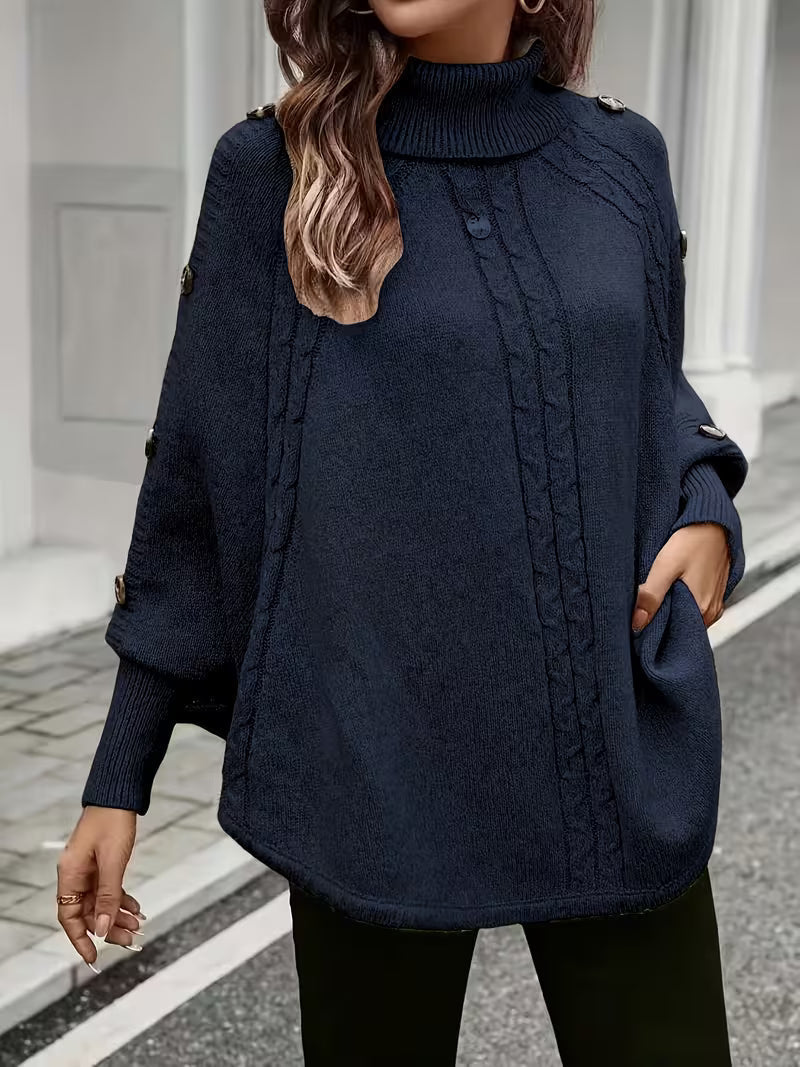 Haley | Women’s High Neck Sweater