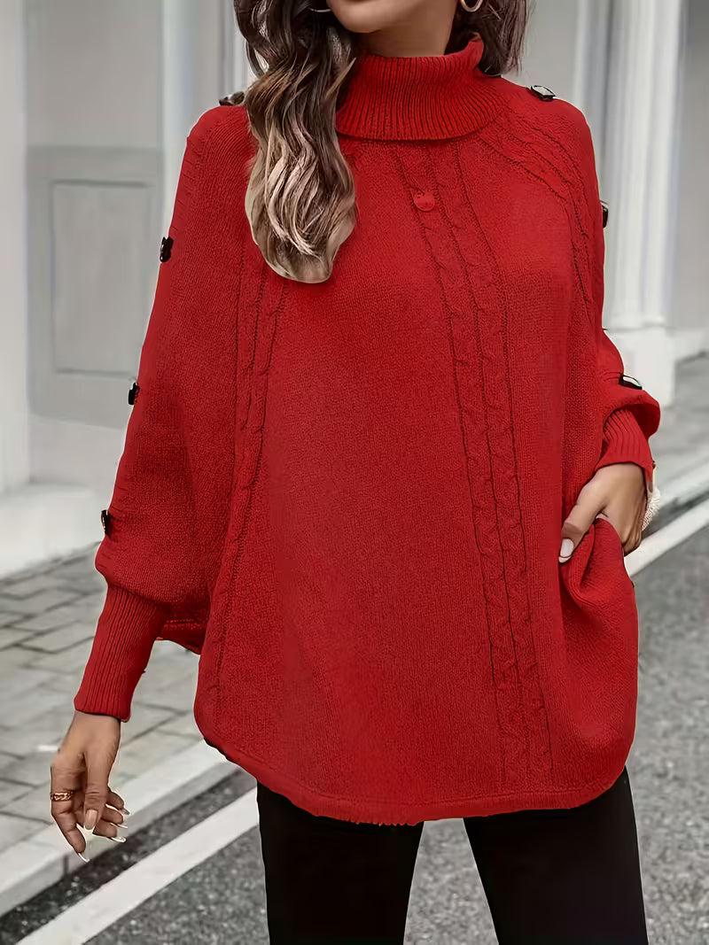 Haley | Women’s High Neck Sweater