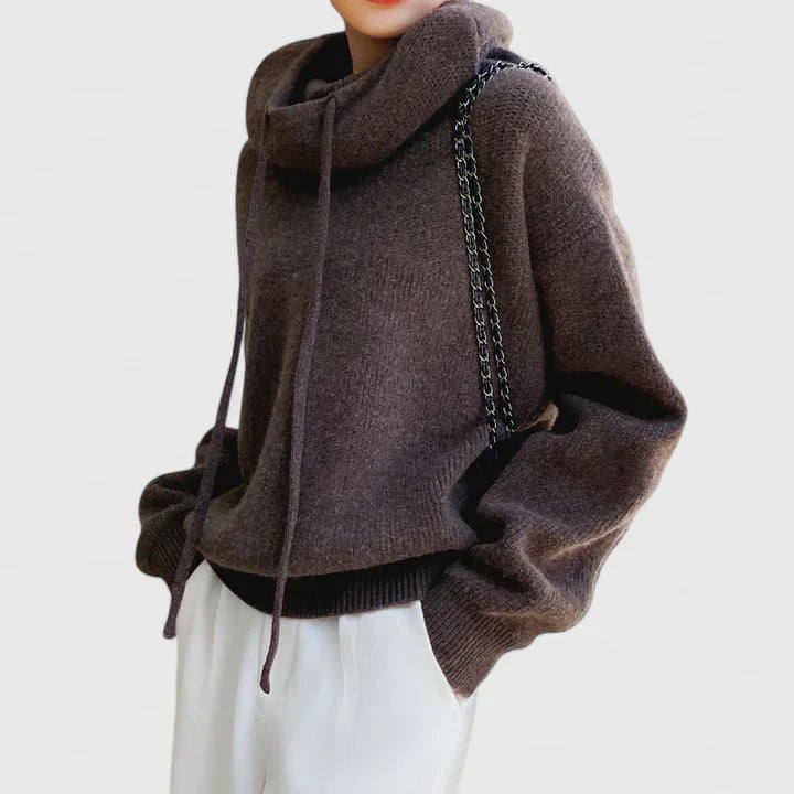 Leonie | Cozy Knit Hoodie