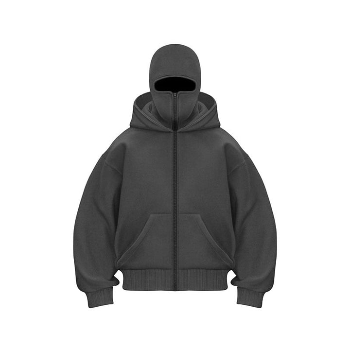 Lucas - Double-layer hoodie with quilted lining