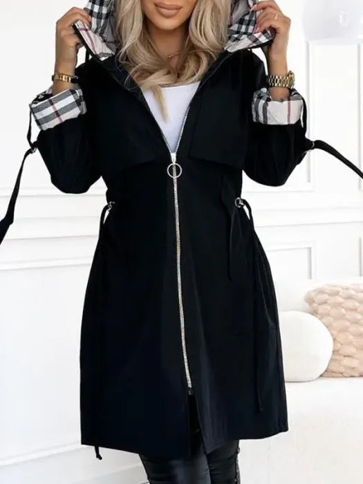 Kate | Waterproof & Windproof Zip Coat